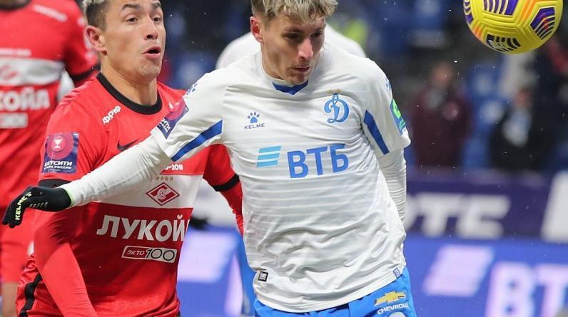 «Спартак» сыграл вничью с «Динамо», забив два гола на последних минутах