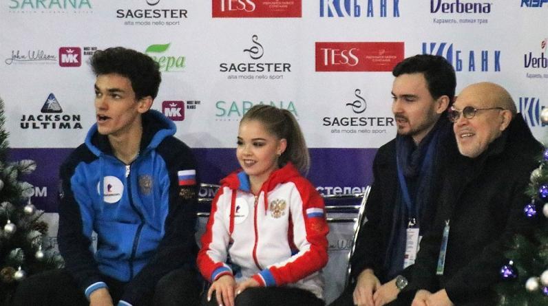Россияне Хавронина и Чиризано победили в танцах на льду на юниорском Гран-при в Гданьске