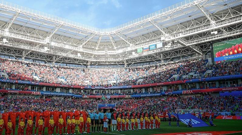 Бетонная свая Эдик стала талисманом стадиона в Калининграде