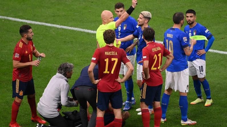 Экс-арбитр ФИФА Николаев оценил судейство Карасева в матче Италия — Испания