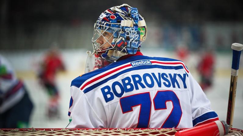 НХЛ признала Бобровского второй звездой дня