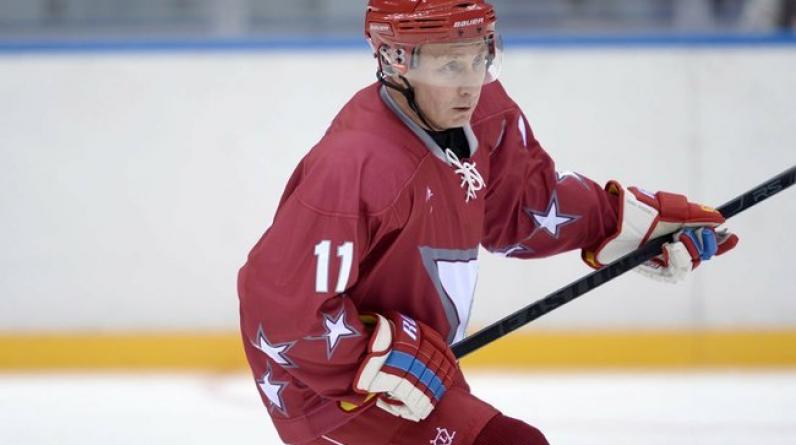 Фетисов назвал Владимира Путина главным хоккеистом в мире