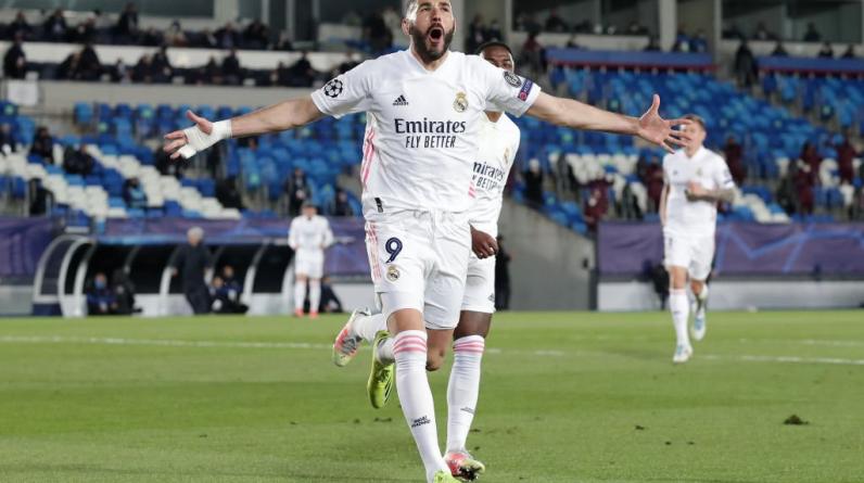 Бензема забил тысячный гол «Реала» в Лиге чемпионов