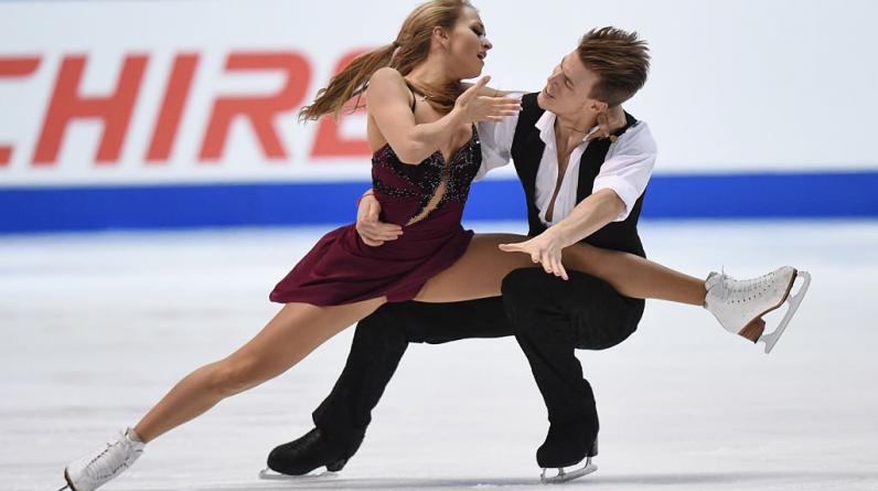 Синицина и Кацалапов выиграли Гран-при в Сочи в танцах на льду