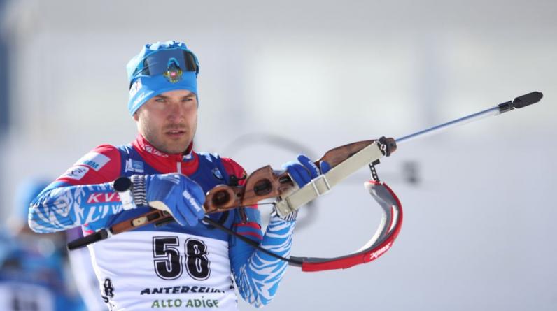 Российский биатлонист Гараничев забыл палки и позже стартовал в спринте на КМ в Эстерсунде