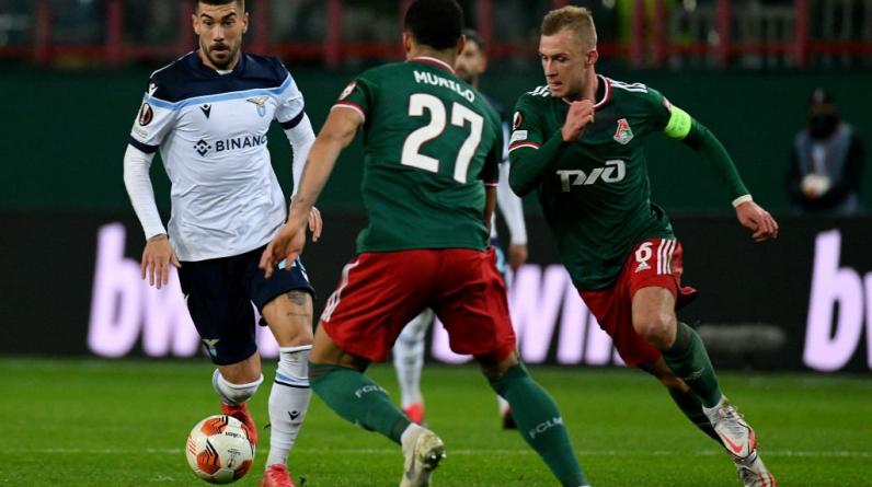Баринов возмутился судейством в матче Лиги Европы с «Лацио»