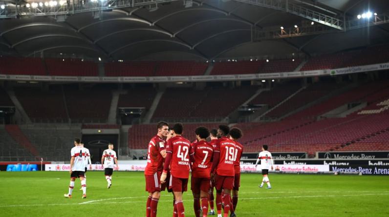 Хет-трик Гнабри помог «Баварии» разгромить «Штутгарт» в матче Бундеслиги