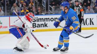 Гол Бучневича и две передачи Тарасенко помогли «Сент-Луису» обыграть «Монреаль»