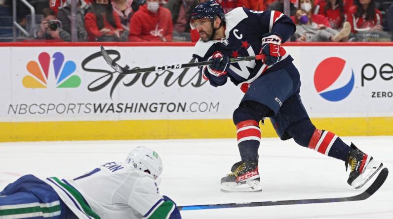 Гол Овечкина не помог «Вашингтону» обыграть «Ванкувер» в НХЛ
