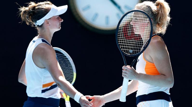 Крейчикова и Синякова выиграли женский парный разряд Australian Open