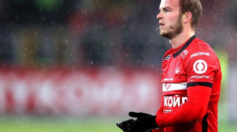 «Фейеноорд» может арендовать хавбека «Спартака» Хендрикса на полтора сезона