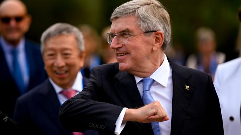 Глава МОК Томас Бах прибыл на Олимпиаду в Пекин