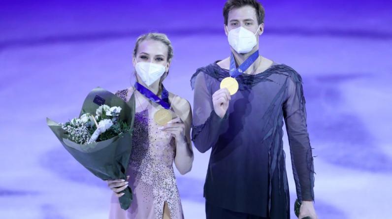 Синицина и Кацалапов выиграли ритм-танец на чемпионате Европы в Таллине