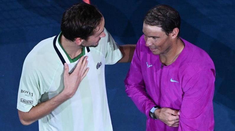 Стала известна сумма заработка Медведева и Надаля на Australian Open