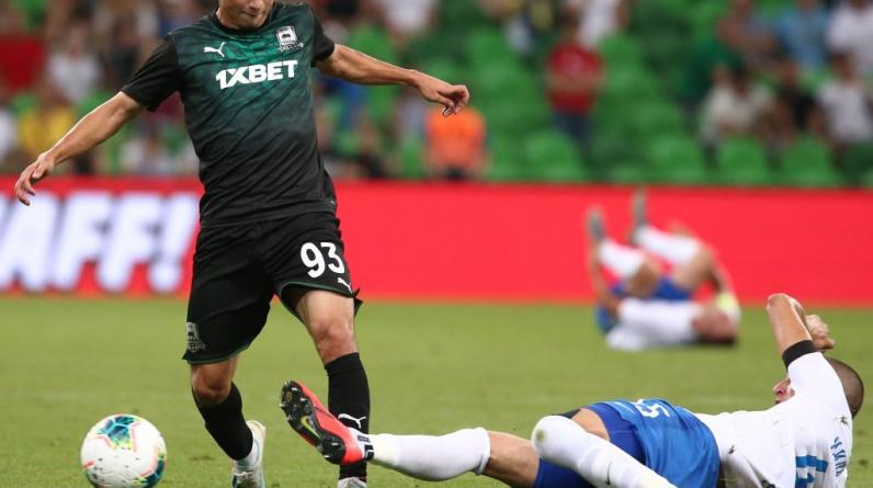 Магомед-Шапи Сулейманов забил гол в матче Суперлиги против «Галатасарая»