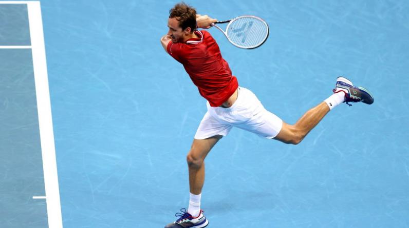Медведев обыграл Де Минаура в матче Россия — Австралия на Кубке ATP