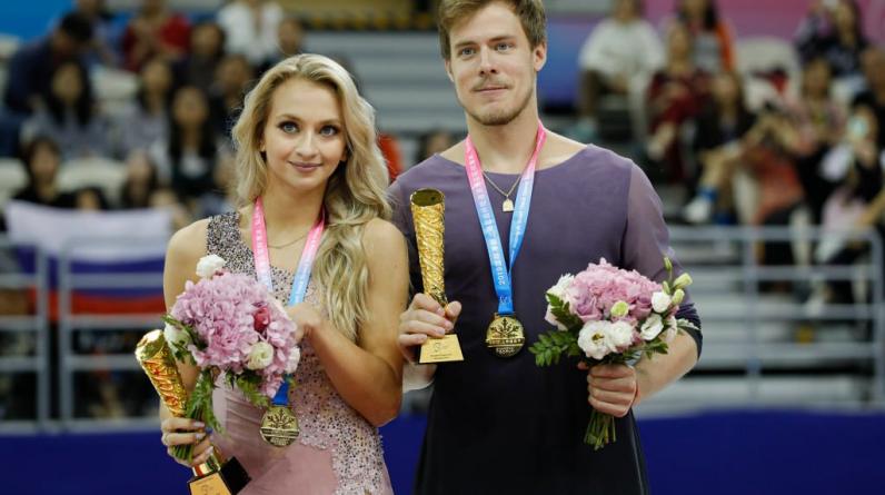 Синицина и Кацалапов стали стали двукратными чемпионами Европы в танцах на льду