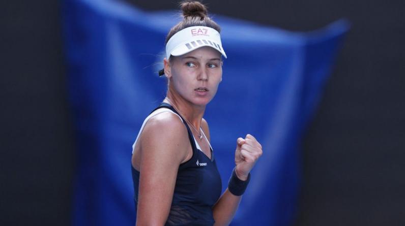 Халеп обыграла российскую теннисистку Кудерметову в финале турнира в Мельбурне