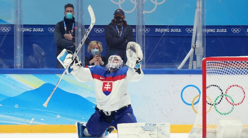 Сборная Словакии обыграла США по буллитам и во второй раз в истории вышла в полуфинал Олимпиады