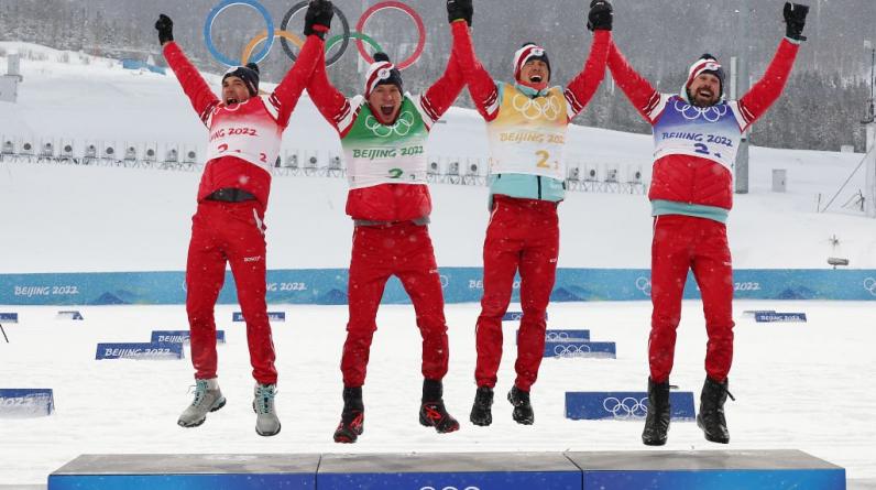 Вылегжанин назвал исторической эстафету на Олимпиаде-2022 после «золота» российских лыжников