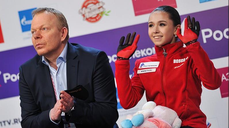 Слуцкая заявила о замене Валиевой перед произвольной программой в командном турнире на ОИ-2022