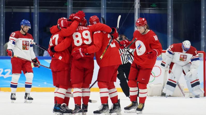 Сборная России по хоккею сыграет с Данией в четвертьфинале ОИ-2022