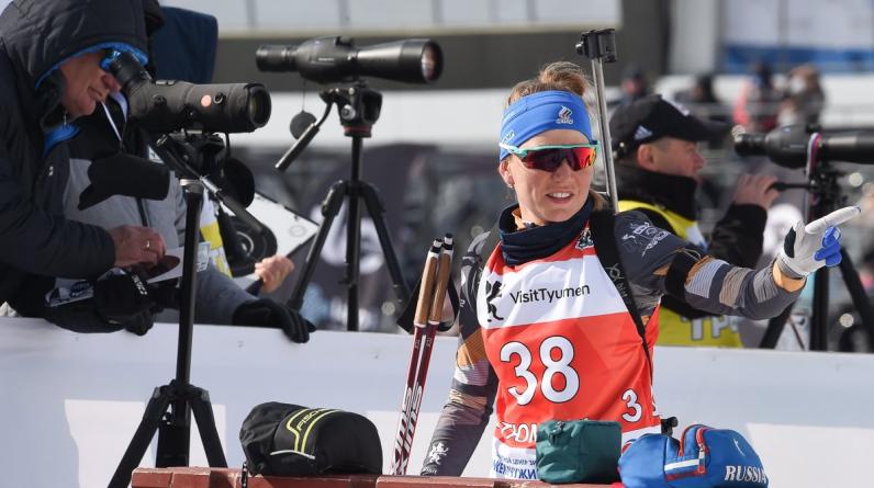 Биатлонистка Сливко: Юрлова доказала, что опыт и талант никуда не денешь