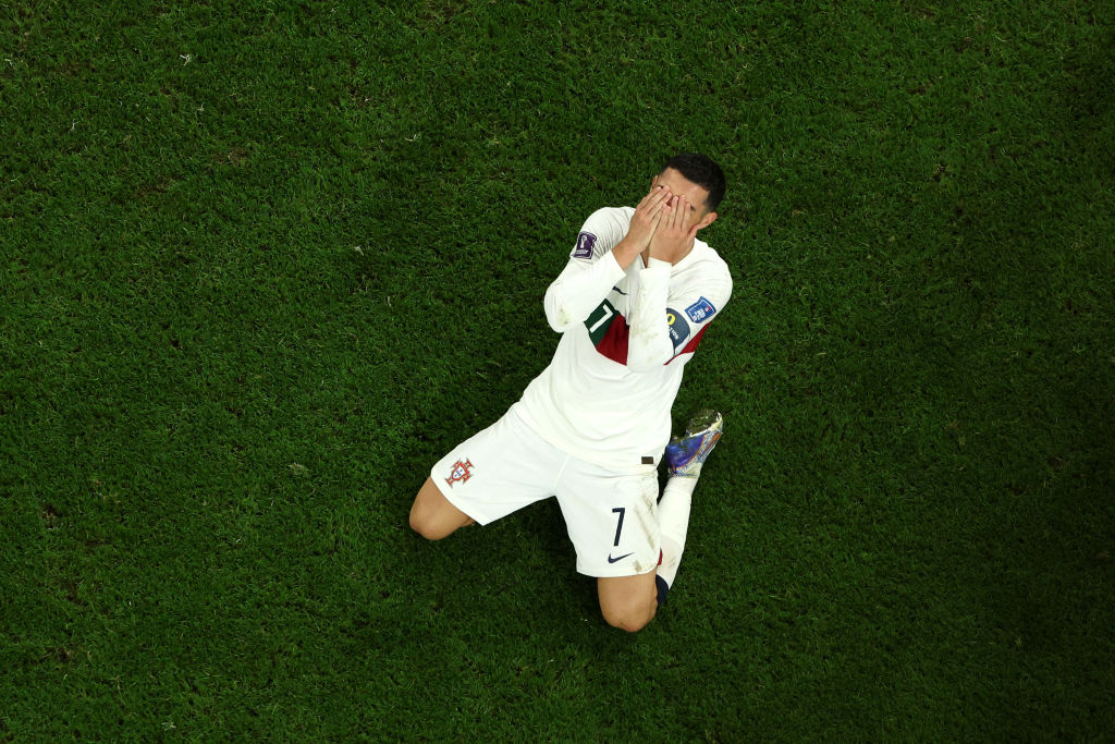 Роналду после поражения от Марокко